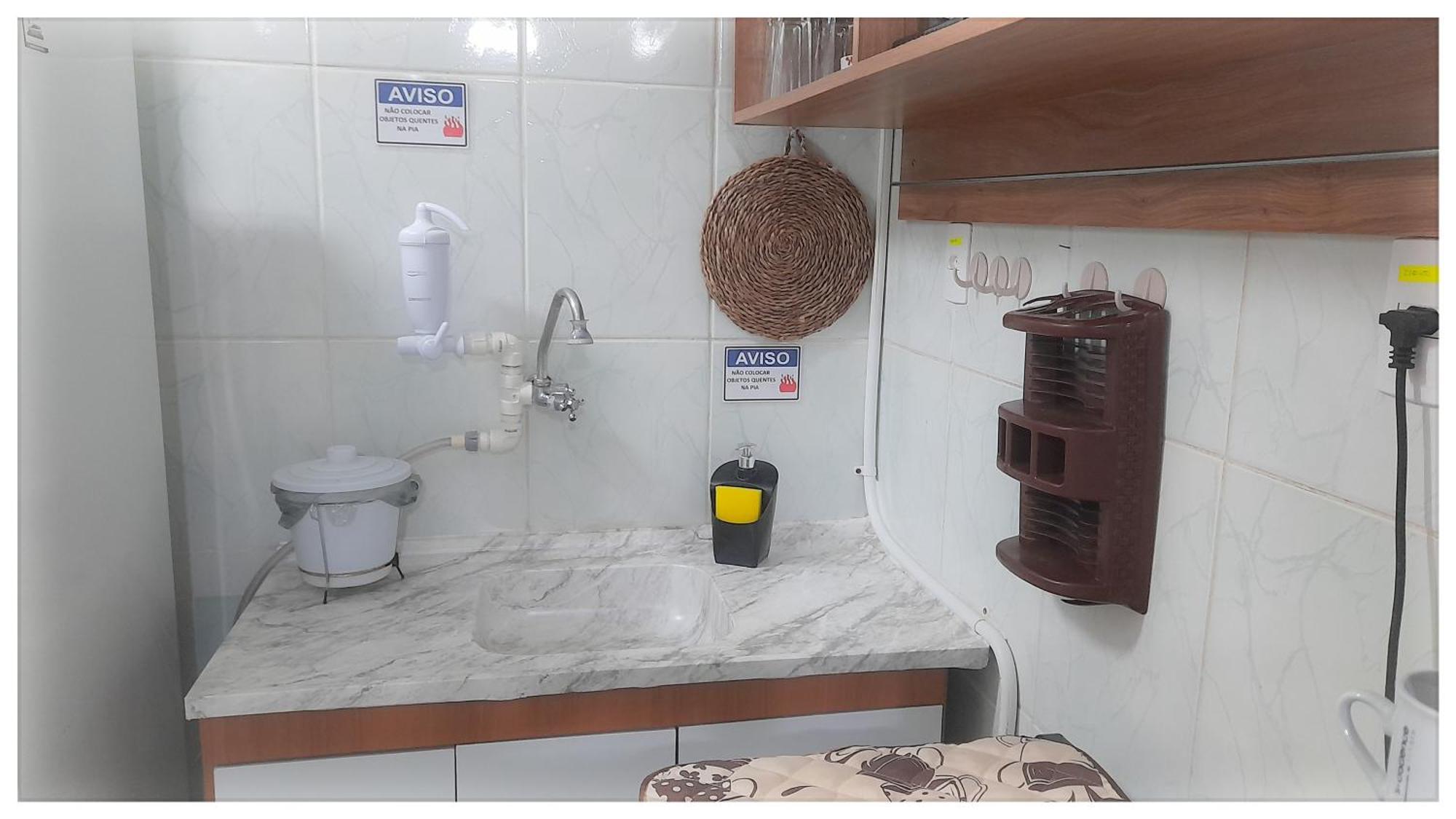 サントスResidencial Kit Da Praiaアパートメント 部屋 写真
